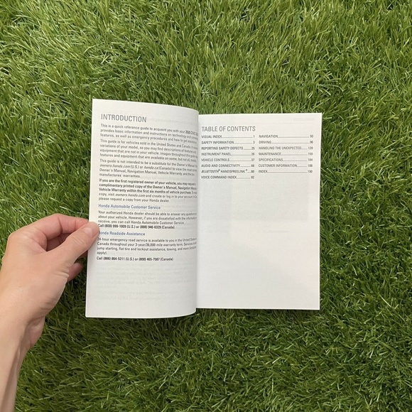 2020 Honda CIVIC Sedan Owners Manual - Picture 5 of 10